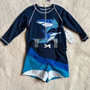 Baby Boys’ 2-Piece Swim Set size 12M